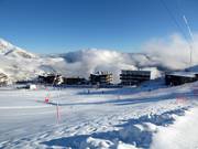 Vista sugli alloggi Pla d'Adet