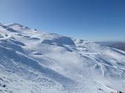 Vista dalla base verso la seggiovia Whitestar Express