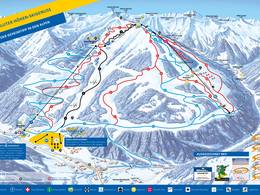 Mappa delle piste Riesneralm - Donnersbachwald