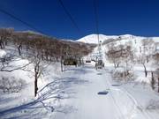 King Hooded Quad Lift #3 - 4pers.| Seggiovia ad alta velocità (ad agganciamento automatico) con cupole di protezione