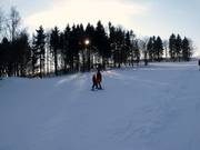 Pista nella parte superiore