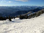 Tracce nella neve fresca al Brauneck