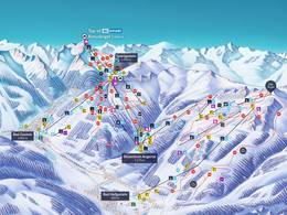 Mappa delle piste Graukogel - Bad Gastein