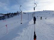 Barnliften - Skilift a piattello