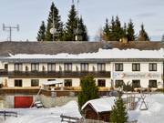 Rifugio alpino alla stazione a monte della seggiovia Feldherrnhügellift
