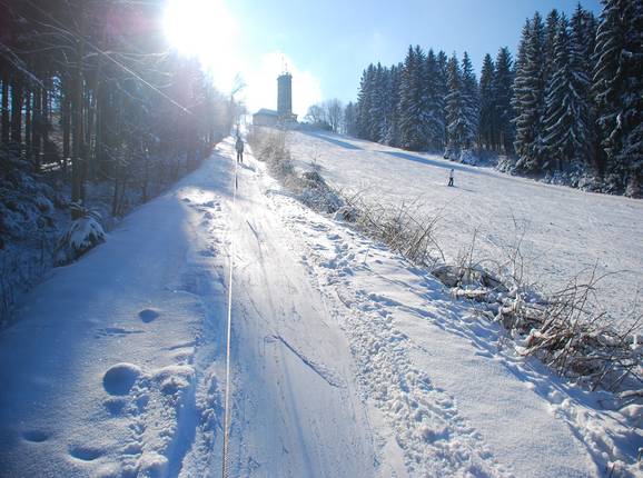 Hohe Bracht 1 - Manovia/Babylift a fune bassa