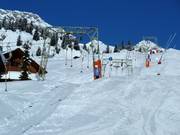 Übungslift Oberlech - Skilift a piattello