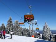 CineStar Express - 4pers.| Seggiovia ad alta velocità (ad agganciamento automatico) con cupole di protezione