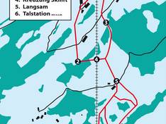 Mappa delle piste Oberegg - St. Anton