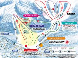 Mappa delle piste Echo Valley