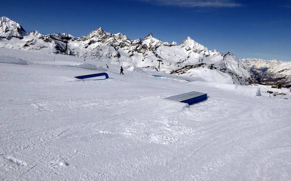 Snowparks Zermatt-Matterhorn – Snowpark Breuil-Cervinia/Valtournenche/Zermatt - Cervino