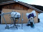 I cannoni da neve di Trins