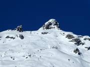 Pendii freeride sotto l'Hockenhorn