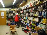 Il noleggio sci per principianti