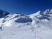 Vista dalla Rudolfhütte verso il Medelzkopf