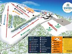 Mappa delle piste Swiss Valley