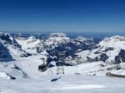 Con la Rotair si sale fino al Titlis