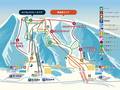 Mappa delle piste Tateyama Sanroku - Gokurakuzaka/Raicho Valley