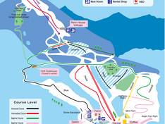 Mappa delle piste Asarigawa Onsen
