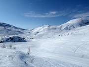 Vista da Katterjåkk verso Nordalsfjäll