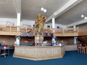 Bar nel ristorante di montagna Gadein