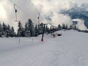 Bockstalllift - Skilift con T-bar/ancora