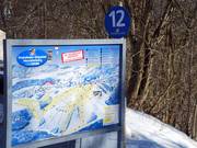 Pannello informativo al parcheggio Dorf