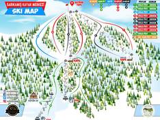 Mappa delle piste Sarıkamış