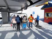 Cordiale accoglienza alla seggiovia