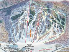 Mappa delle piste Calabogie Peaks