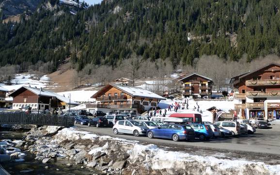 Thonon-les-Bains: Accesso nei comprensori sciistici e parcheggio – Accesso, parcheggi Les Portes du Soleil - Morzine/Avoriaz/Les Gets/Châtel/Morgins/Champéry