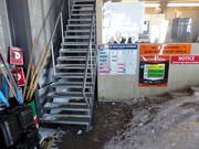 Informazioni operative al punto più alto dell’area sciistica Tūroa