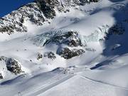 Sciare sul ghiacciaio