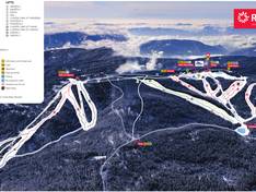 Mappa delle piste Rogla