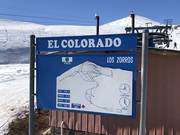 Informazioni all'ingresso dello skilift