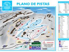 Mappa delle piste Lunada