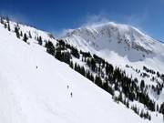 Terreno ripido a partire dall’High Traverse