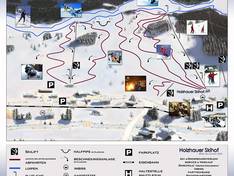 Mappa delle piste Holzhau