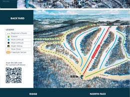 Mappa delle piste Crystal Mountain (MI)
