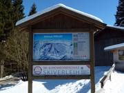 Tabellone informativo alla stazione a valle Hinterwies