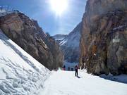 La svolta sulla discesa Osterfelder