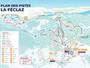 Mappa delle piste La Féclaz