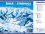 Mappa delle piste Strednica - Ždiar