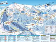 Mappa delle piste Paganella - Andalo