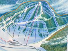 Mappa delle piste Cloudcroft