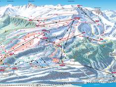 Mappa delle piste Flumserberg
