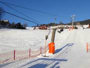 Modřín - Skilift con T-bar/ancora