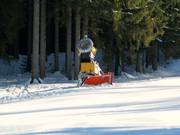 Cannone da neve all'Unternberg