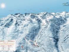 Mappa delle piste Malyovitsa