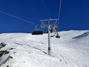 Schneehüenerstock-Flyer - 6pers.| Seggiovia ad alta velocità (ad agganciamento automatico) con cupole di protezione